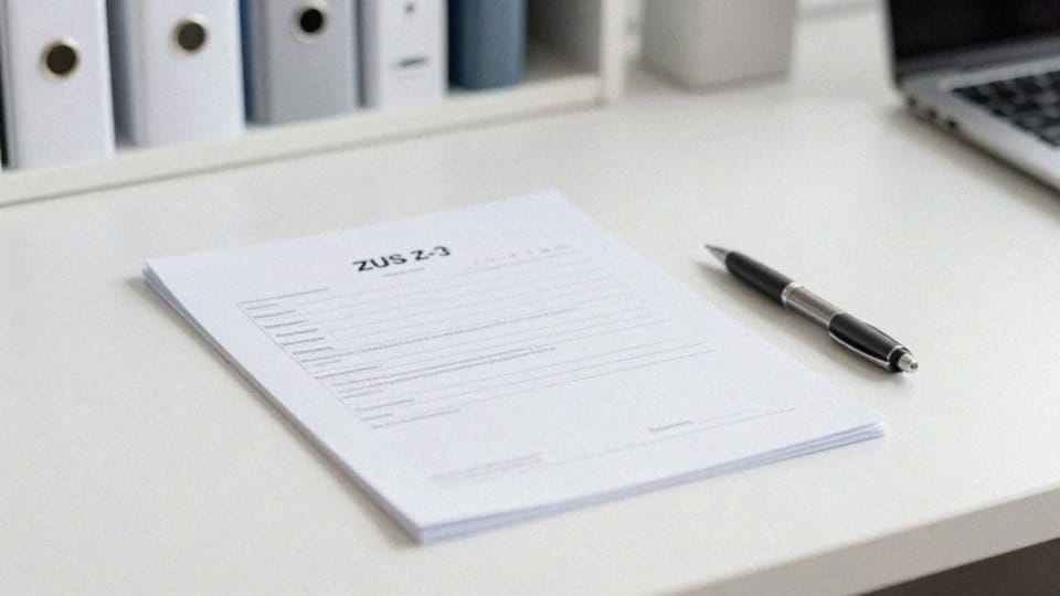 Jakie dokumenty musi dostarczyć pracownik do ZUS Z-3?