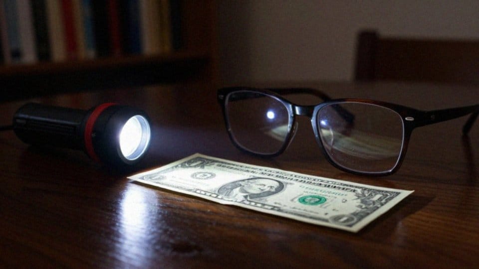 Jak przetestować okulary latarką UV w domu?