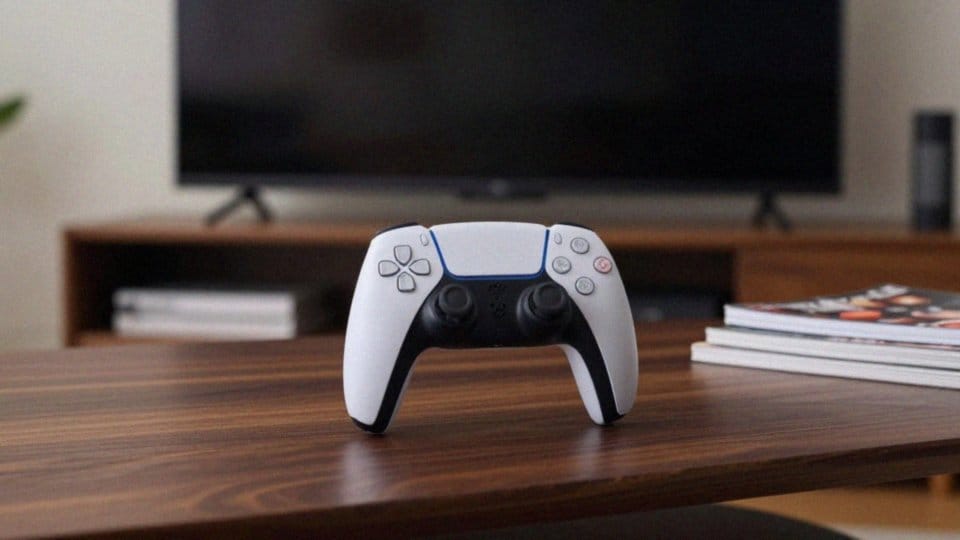 Czy pad do PS5 ma wbudowany mikrofon?