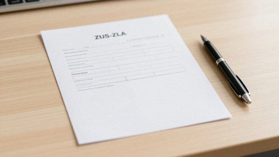 Jakie dane wpisać na ZUS‑ZLA będąc na stażu?