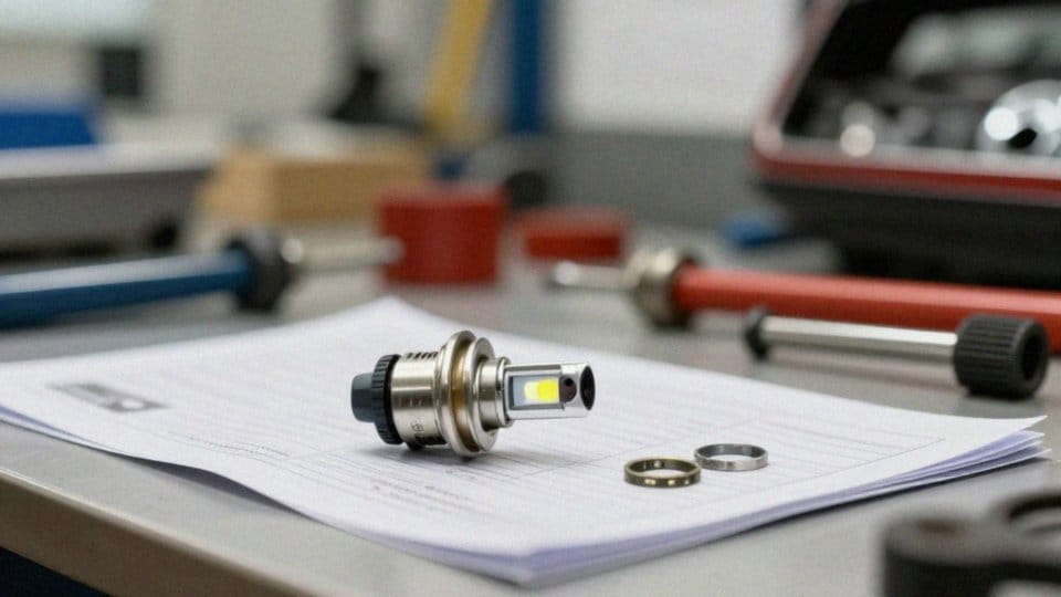 Jak uniknąć montażu żarówki H7 LED do góry nogami?