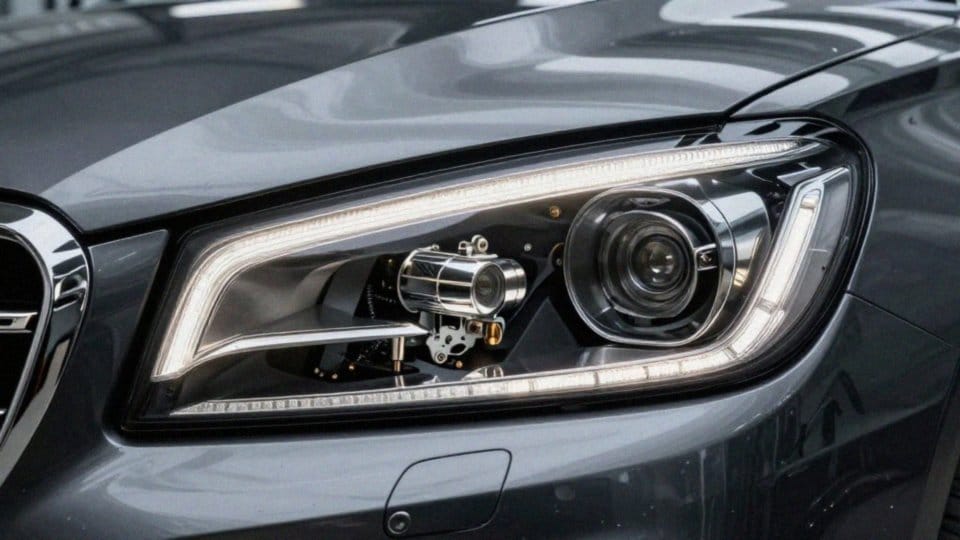 Jak działa mechanizm regulacji kąta padania światła?