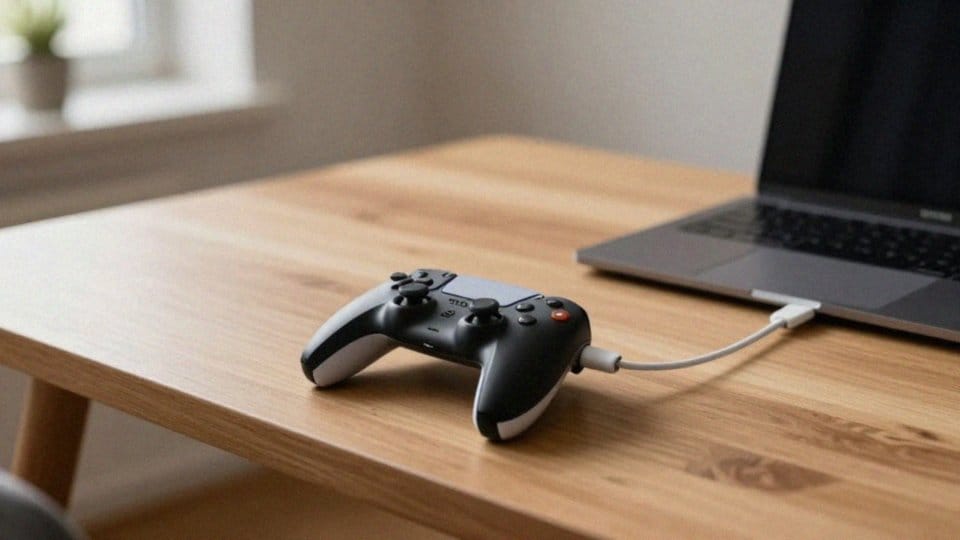 Jak podłączyć pada PS5 kablem USB?