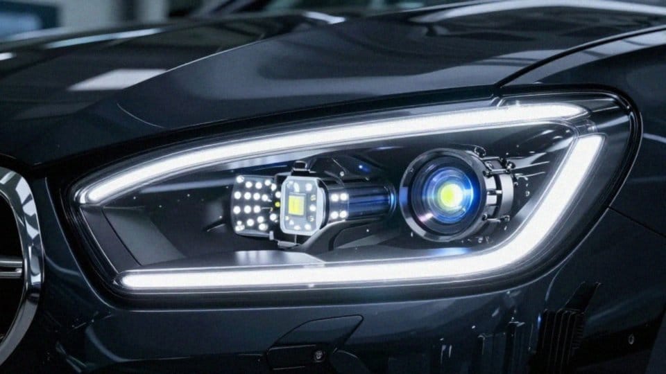 Jak działają reflektory LED i matrycowe?