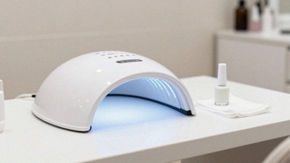 Jak utwardzać hybrydę lampą UV/LED?