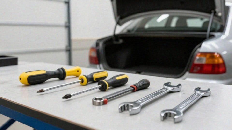 Jak zdemontować tylną lampę w Mitsubishi Colt?