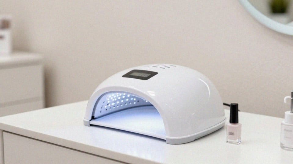 Jak moc lampy wpływa na czas utwardzania?