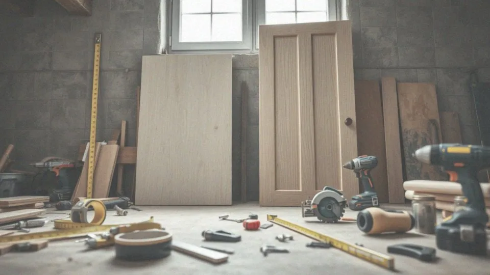 Jak zrobić drzwi z płyty meblowej? Praktyczny przewodnik DIY