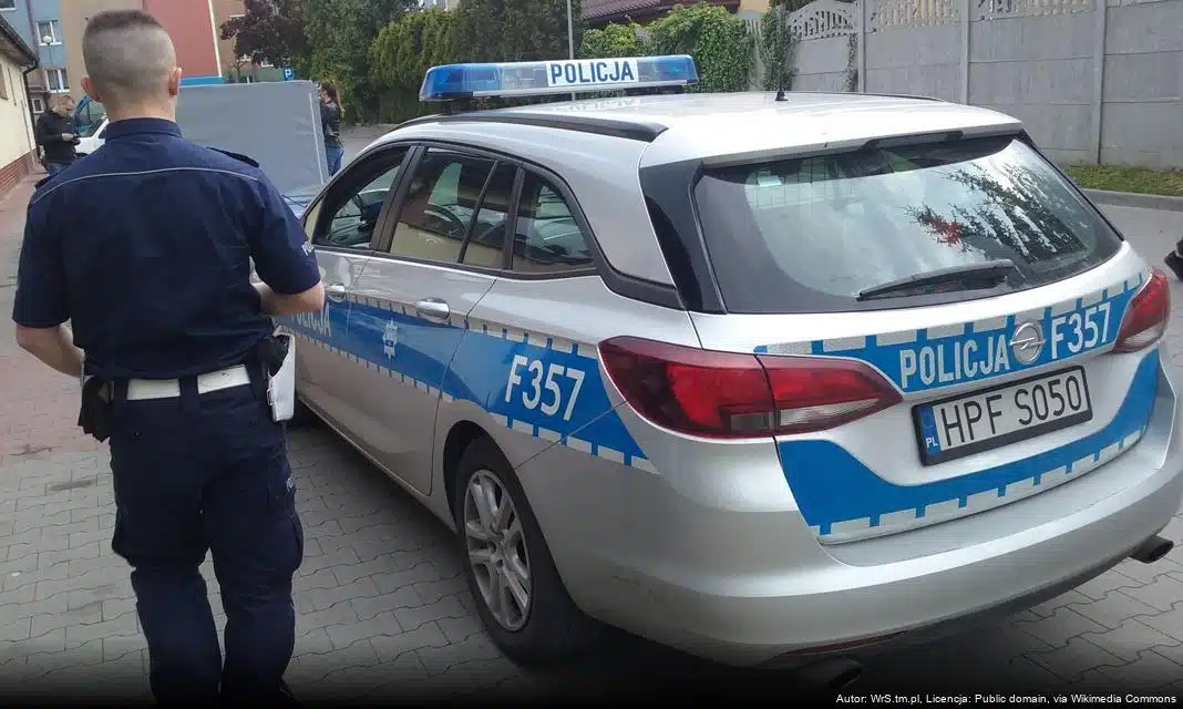 Gdańscy policjanci zatrzymują uciekinierów na drodze