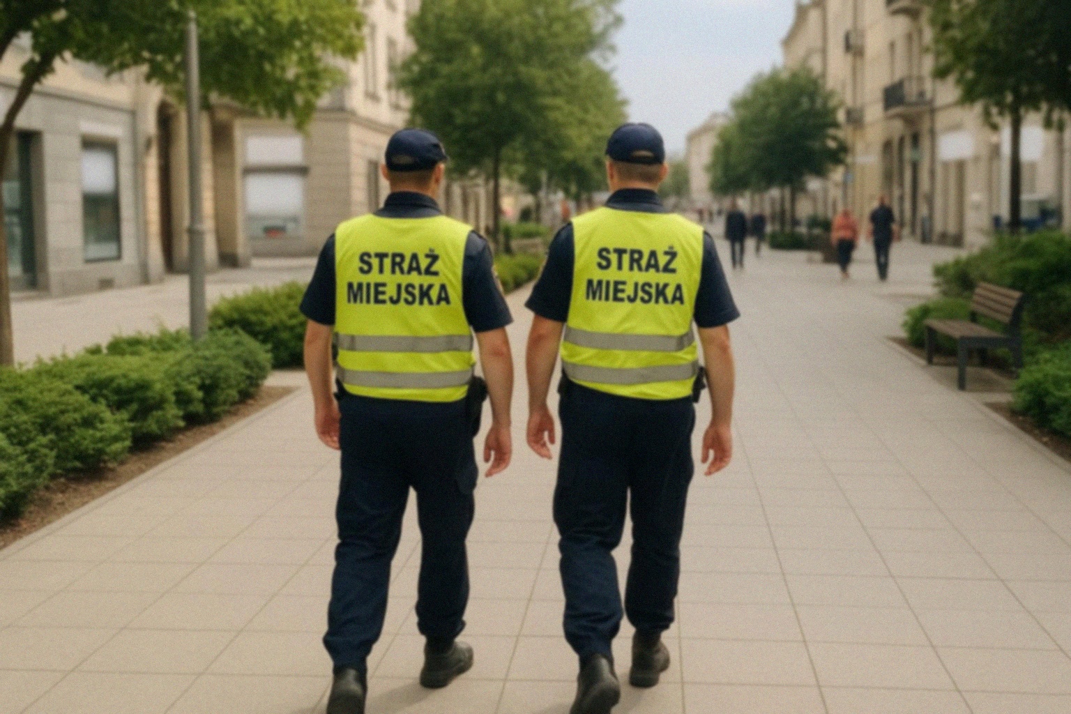 Patriotyczne uroczystości majowe w Gdańsku z udziałem strażników miejskich