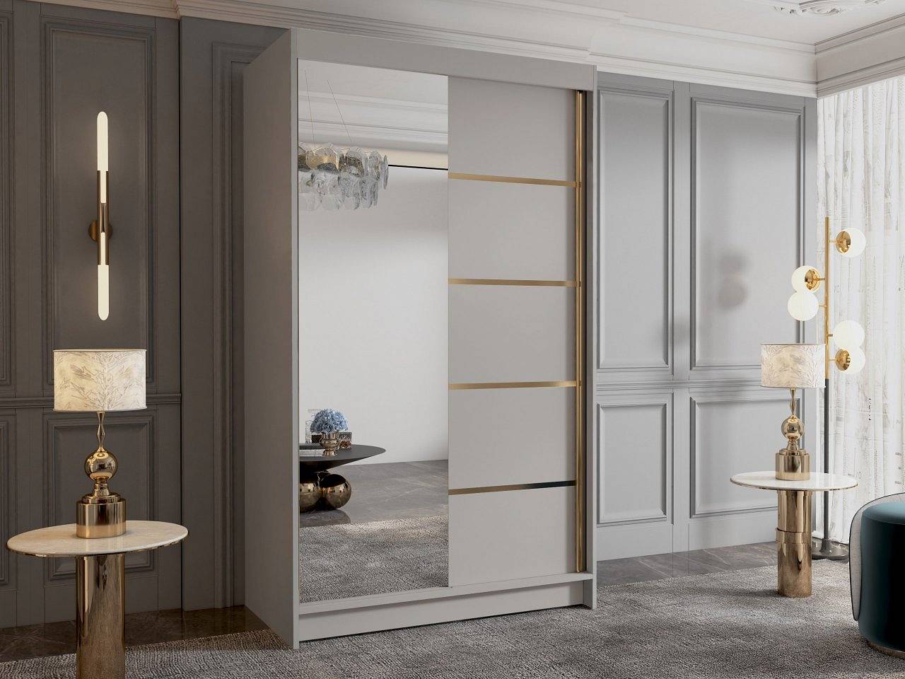 Szafy przesuwne – praktyczne i stylowe rozwiązanie dla każdego mieszkania